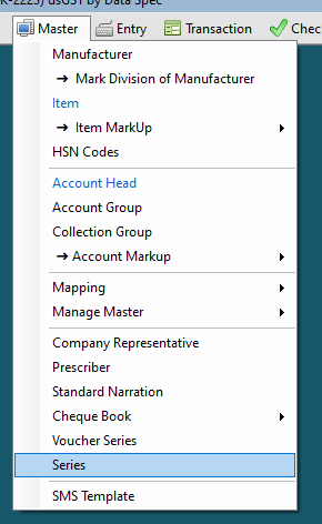 Set Document Series