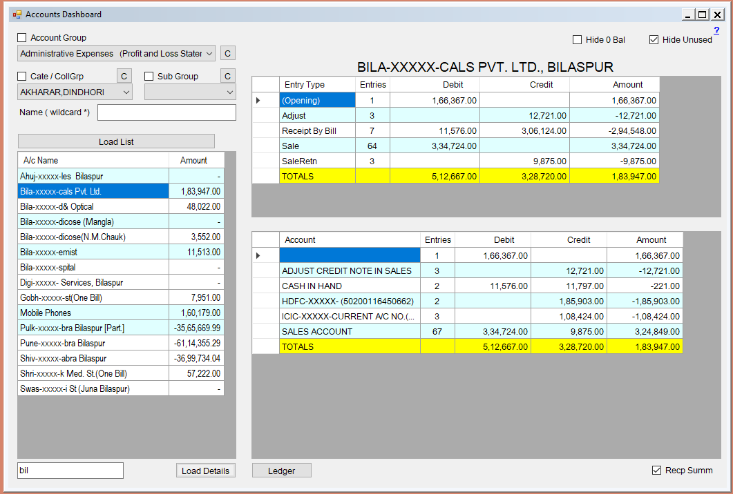 Account Summary